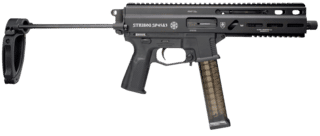 Global Ordnance STRIBOG SP45A3 .45 ACP Semi-Auto Pistol - Black - 8.0" - 20 Round